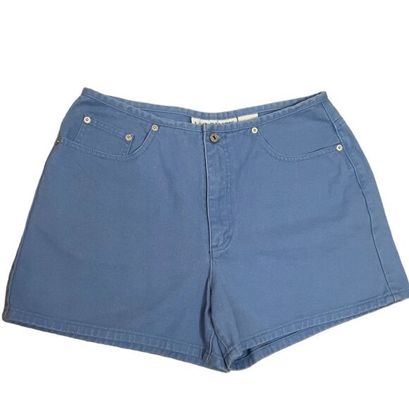 Vintage LA Blues High Waist Mom Shorts Size 12 - Picture 1 of 5